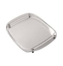 Монетница прямоугольная 205-170 мм пластик, цвет бесцветный , РБ