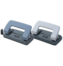 Дырокол 12л Дели металл ассорти  с линейкой арт. 0101. Китай