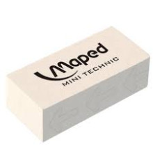 Ластик Maped "Technic" 300 белый, целлоф. 011301. Германия