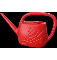 Лейка 2л пластмассовая Гардения, цв. красный  РФ