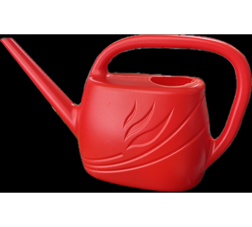 Лейка 2л пластмассовая Гардения, цв. красный  РФ