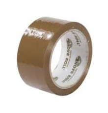 Лента упаковочная "Нова Ролл" 48мм *66м  "Нова Ролл 203" ТЕМНЫЙ (36ед./уп) РОССИЯ