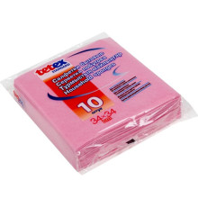 Салфетка вискоза 34*34 см, Tetex, бытовая унив. цвет жёлтый, РБ