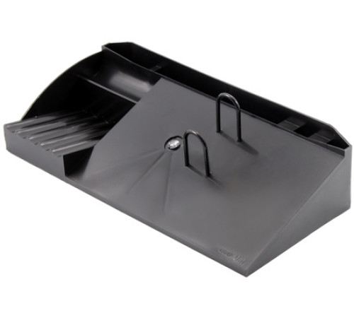 Подставка п/календарь 310*150*75мм пласт.Аврора черная, РБ