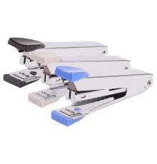 15л Степплер №10 Deli Start  металлич. корпус цвет (черный.голуб.бежевый.)Китай