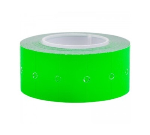 Этикетки самоклеящиеся  21*12 зеленая 1000 эт./рул  150 рул./кор, РБ