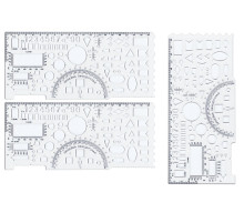 Линейка 20 см пласт. «Офицерская» прозрачная цвет ассорти, РФ