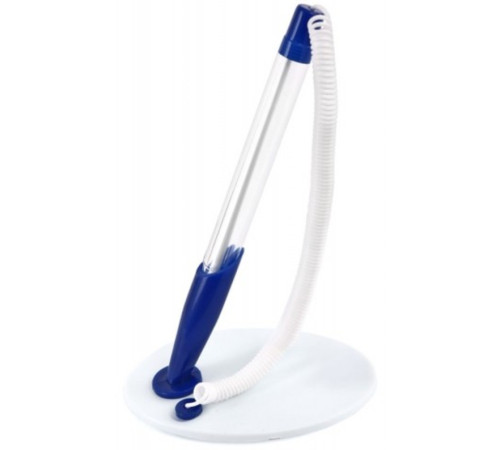 Ручка шар.н/пружин.шнуре наст.на сер.подставке корпус ассорти, Китай