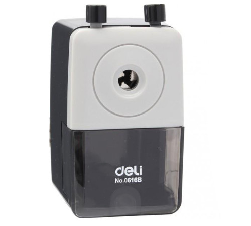 Точилка механическая Дели офисная серая.Литва