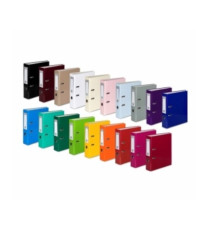 Папка регистратор 50мм А4 Vaupe, ламинир.картон фиолетовый. Польша