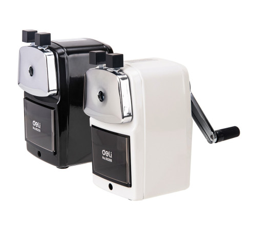 Точилка механическая Дели офисная большая. черный/серый, Китай