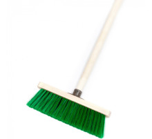 Щетка 25*7см  для пола с ворсом 25*7см С ЧЕРЕНКОМ 125 см, РБ