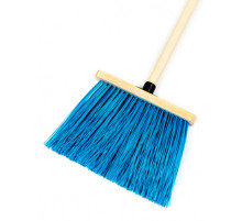 Щетка 24,5*12 см для подметания улиц, жесткий ворс 24,5*12 см с череноком 116 см., РБ