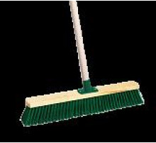 Щетка 60*6см промышленная для подметания деревянная,мягкий ворс 60*6 см, черенок 125 см, РБ