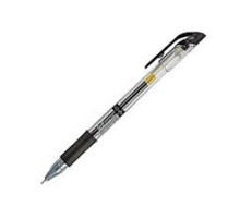 Ручка гелевая черная 0,5мм "Jell-Zone Standard" игольт. ст., Корея