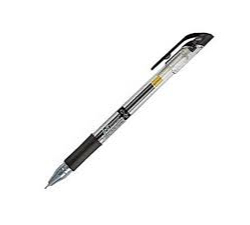Ручка гелевая черная 0,5мм "Jell-Zone Standard" игольт. ст., Корея