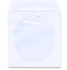 Конверт бумажный на 1 CD диск, с окном (100 шт./уп), Польша,