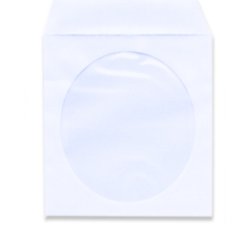 Конверт бумажный на 1 CD диск, с окном (100 шт./уп), Польша,