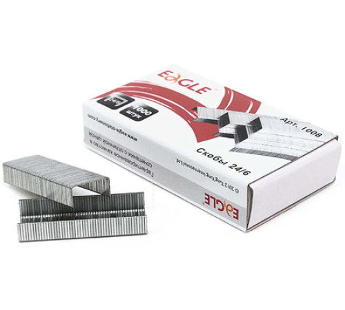 Скоба № 24/6 Eagle  (1000 шт.), РФ