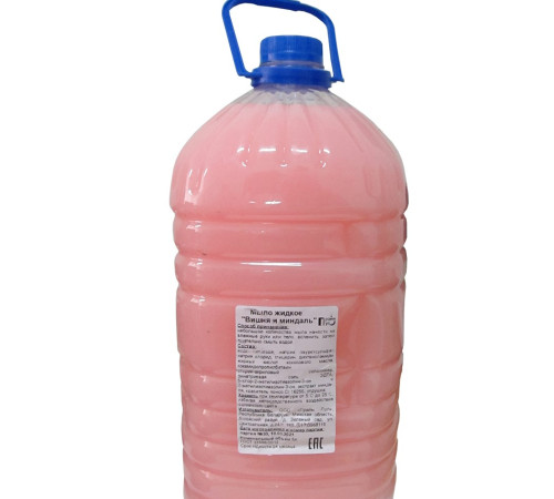 Мыло жидкое 1л  Вишня и миндаль, РБ Без НДС согл. пп1.16 п.1 ст. 118 НКРБ