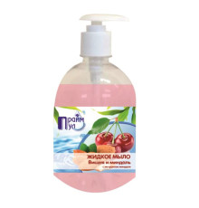 Мыло жидкое 0,5л  Вишня и миндаль, с экстр. миндаля с дозатор.,Без НДС согл. пп1.16 п.1 ст. 118 НКРБ