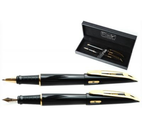 Набор ручек Flair (перо+шарик) в футляре, DISCOVERY , Индия