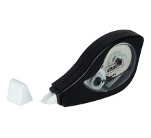 Корректирующая лента роллер 5 ммx8м Attache Black & White черный корпус, белый колп, КИТАЙ