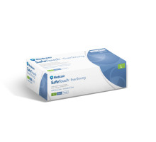 Перчатки виниловые одноразовые Safe Touch Vinyl Everstrong неопудренные,упак.100шт. , р-р М. Вьетнам