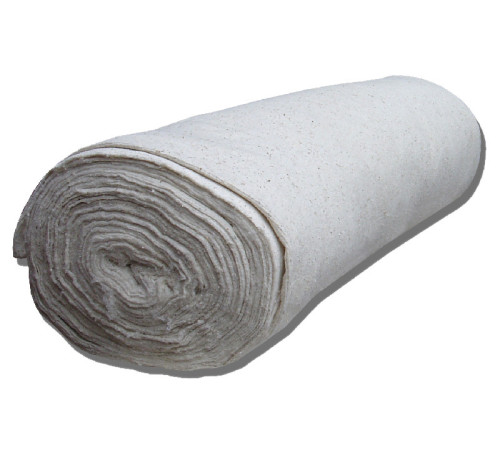 Холстопрошивное полотно бежевое, шир. 140см, плотн.200г/м.кв. см, в рулоне 50 м/пог. Узбекистан