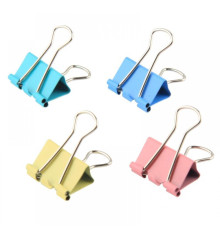 Зажим для бумаг 41мм 12шт/уп Attache Economy, в карт,кор, цвет цветные, КИТАЙ