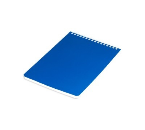 Блокнот А5 60л., гребень, лакированная обл., BRAUBERG, Синий, 146*205мм,РФ