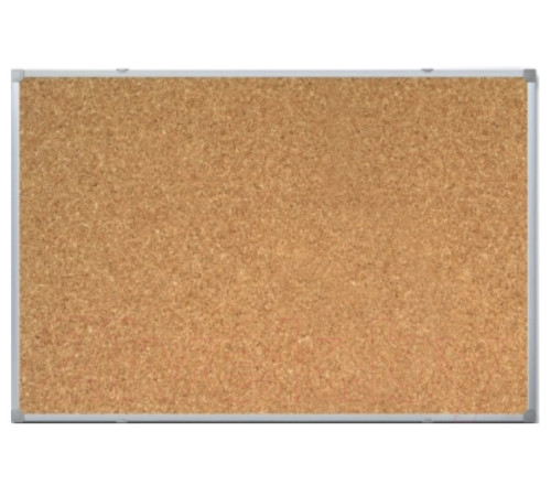 Доска 60*90 см пробковая  в алюмин.профиле GROSS офисная, Китай