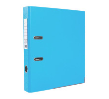 Папка регистратор А4, ПВХ Эко, 50 мм."OfficeStyle"светло-голубой, метал.угол, РФ