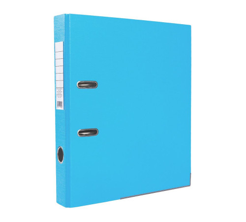 Папка регистратор А4, ПВХ Эко, 50 мм."OfficeStyle"светло-голубой, метал.угол, РФ