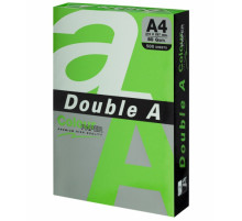 100 л, Бумага A4, ., 80 г/м, DOUBLE A, Зелёная, интенсив, Тайланд