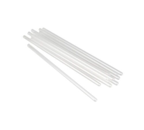Трубочки для коктейля 250*12 мм, прозрачные, 70 шт/в упак, РФ