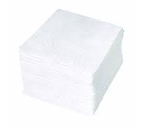 Салфетки бумажные белые размер 23*23 см, сервировочные, 50шт