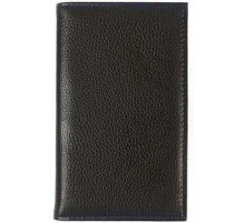 Визитница 115*185мм, 18л, 3 карм, нат. кожа, розов..РБ