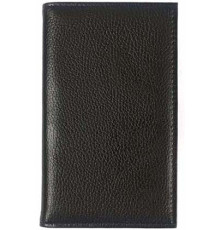 Визитница 115*185мм, 18л, 3 карм, нат. кожа, розов..РБ