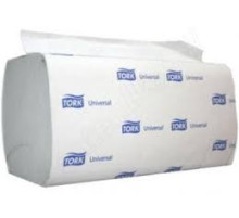 Полотенца ZZ сложения. Однослойные, с тиснением.Tork SingUniwersal 250л. (20 пач/уп) 23*11,5 см,РФ