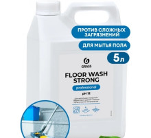 5,6 кг Средство моющее д/пола "FLOOR WASH STRONG" , щелочное, РФ