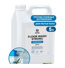 5,6 кг Средство моющее д/пола "FLOOR WASH STRONG" , щелочное, РФ