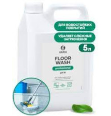 5,1 кг Средство моющее д/пола "FLOOR WASH Proffessional" , Grass нейтральное, Россия