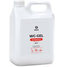 5,3 кг Средство чистящее д/туалетных и ванных комнат "WC-gel Professional".РФ