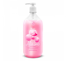 Мыло жидкое 1 л Milana(крем-мыло)  fruit bubbles, РФ