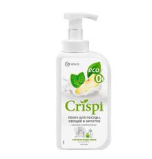 550 мл Средство д/мытья посуды "CRISPI", пенка с соком груши и экстрактом базилика, РФ