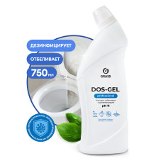750 мл Чистящее средство моющее щелочное с эффектом отбеливания "DOS GEL Professional" РФ