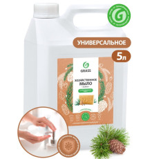 Мыло жидкое 5л хозяйственное с маслом кедра, РФ