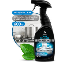 600мл Чистящее средство для грилей, для дух. шкаф "Grill Delicate Professional  Grass"с тригером, РФ