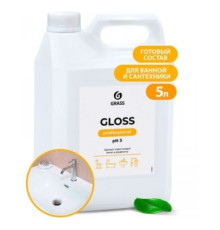 5,3 кг Средство чистящее д/сантехники и кафеля "Gloss professional" РФ